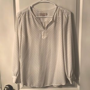 LOFT Long sleeve blouse